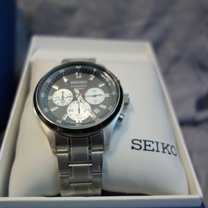 seiko men's chronograph sks593